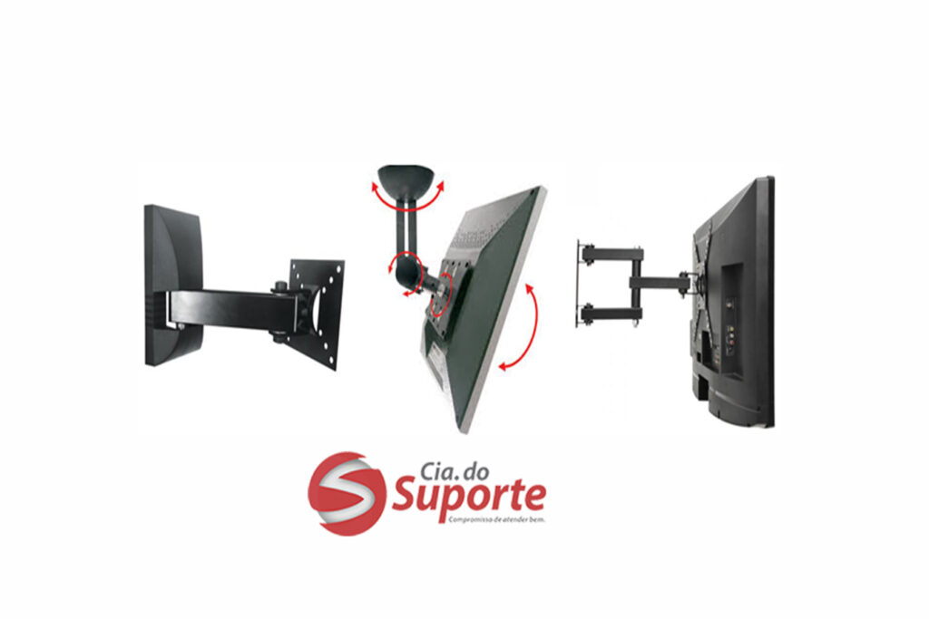 Instalação de suportes de TV - Cia do Suporte